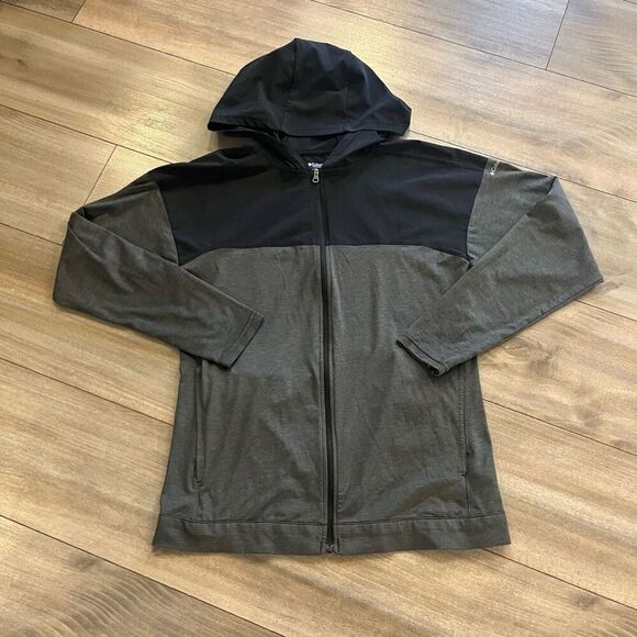 Columbia Dark Grey Athletic Zipup Jacket‎ Women XS - Picture 1 of 6